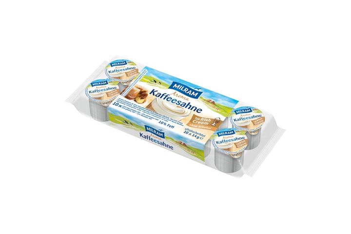 Milram Irish Cream ízesítésű kávétejszín 10% 10 x 14 g