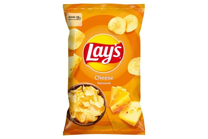 Lay's sajtos ízű burgonyachips 130 g