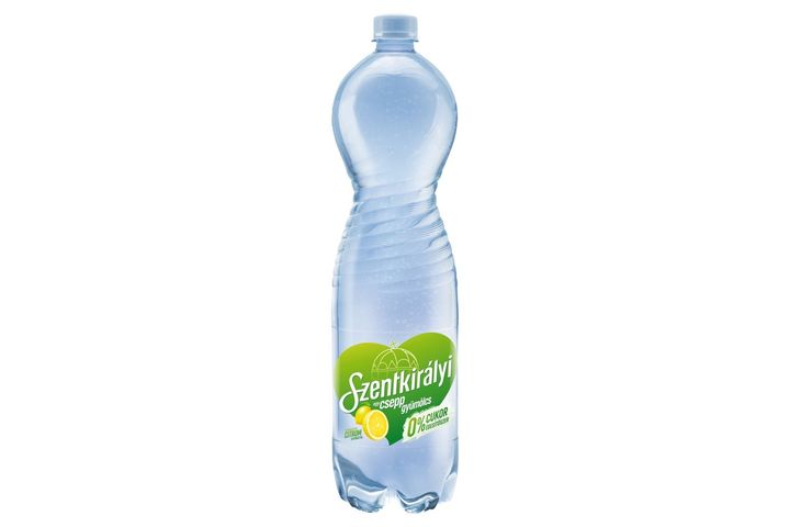 Szentkirályi Egy csepp gyümölcs citrom ízű szén-dioxiddal enyhén dúsított ital 1500 ml