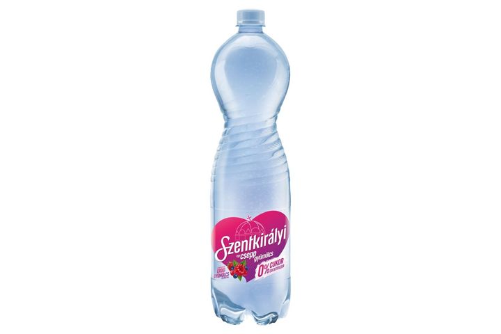 Szentkirályi Egy csepp gyümölcs erdei gyümölcs ízű széndioxiddal enyhén dúsított ital 1500 ml