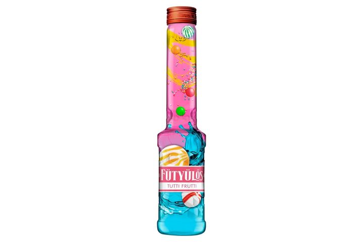 Fütyülős Tutti Frutti ízű likőr 24,5% 0,5 l
