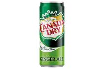 Canada Dry gyömbérízű szénsavas üdítőital cukorral és édesítőszerekkel 330 ml
