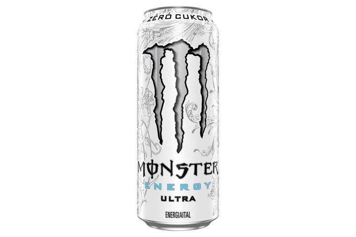 Monster Energy Ultra szénsavas energiaital koffeinnel és édesítőszerekkel 500 ml