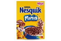 Nestlé Nesquik Minis kakaós ízű ropogós mini gabonagolyók vitaminokkal és ásványi anyagokkal 300 g