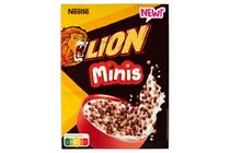 Nestlé Lion Minis karamellás és csokoládés ropogós mini gabonagolyók, vitaminokkal és ásványi 300 g