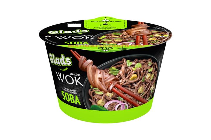 Glads Wok instant tésztaétel soba ízű szósszal 95 g