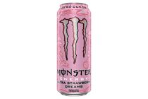 Monster Energy Ultra Strawberry Dreams szénsavas eper ízű energiaital 500 ml