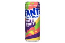 Fanta Zero Sugar tutti-frutti ízű szénsavas energiamentes üdítőital édesítőszerekkel 330 ml