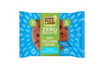 RiceUp! Zero kollagénes fehérje keksz tripla csokoládé ízű töltelékkel, hozzáadott cukor nélkül 60 g