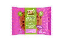 RiceUp! Zero Protein Collagen Cookie with Vanilla Flavour Filling with No Added Sugar 60 g