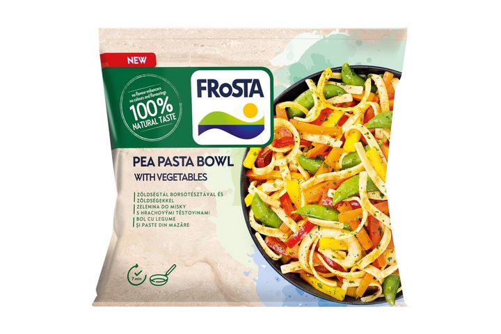 FRoSTA gyorsfagyasztott zöldségtál borsótésztával és zöldségekkel 400 g