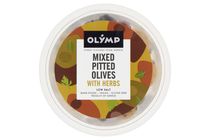 Olymp Mixed Pitted Olives with Herbs 100 g