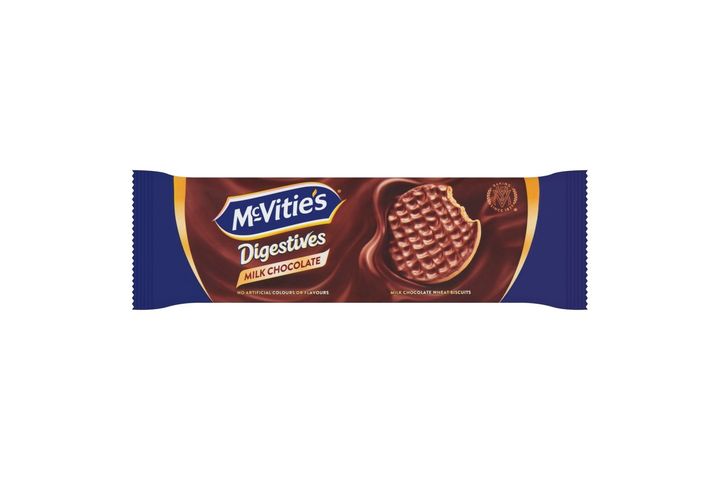 McVitie's Digestives Milk Chocolate Coated Biscuits with Whole Wheat Flour 150 g