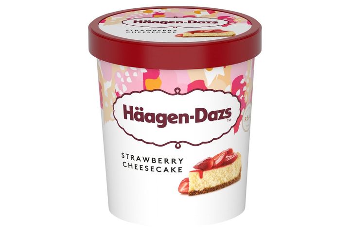 Häagen-Dazs Strawberry Cheesecake Ice Cream 460 ml