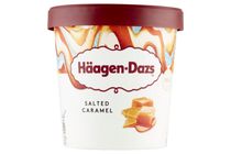 Häagen-Dazs karamellás jégkrém sós karamell öntettel és sós karamelles darabokkal 460 ml