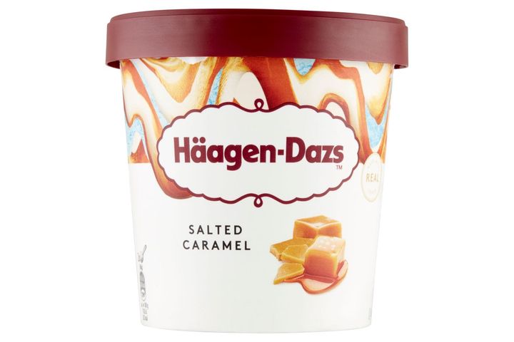 Häagen-Dazs Caramel Ice Cream with Salted Caramel Sauce and Salted Caramel Pieces 460 ml