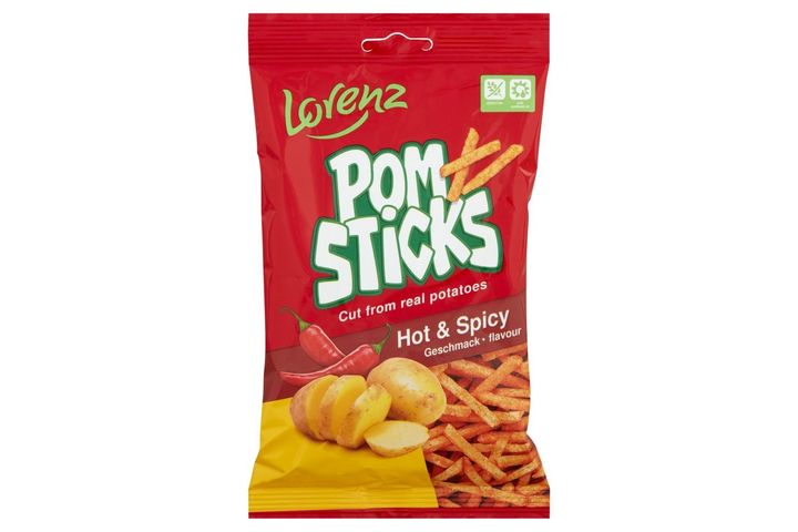 Lorenz Pom Sticks Potato Sticks with Chili Flavour 85 g