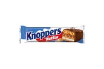 Knoppers NutBar tej- és nugátkrémmel, mogyoróval töltött és tejcsokoládéval bevont ostyaszelet 40 g