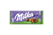 Milka Alpesi Tej Felhasználásával Készült Tejcsokoládé Egész Mogyoróval 100 G