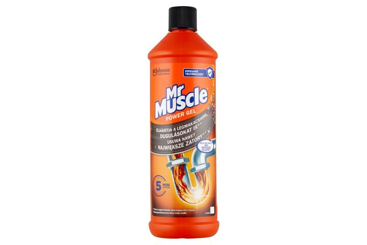 Mr Muscle Power Gel lefolyótisztító gél 1000 ml