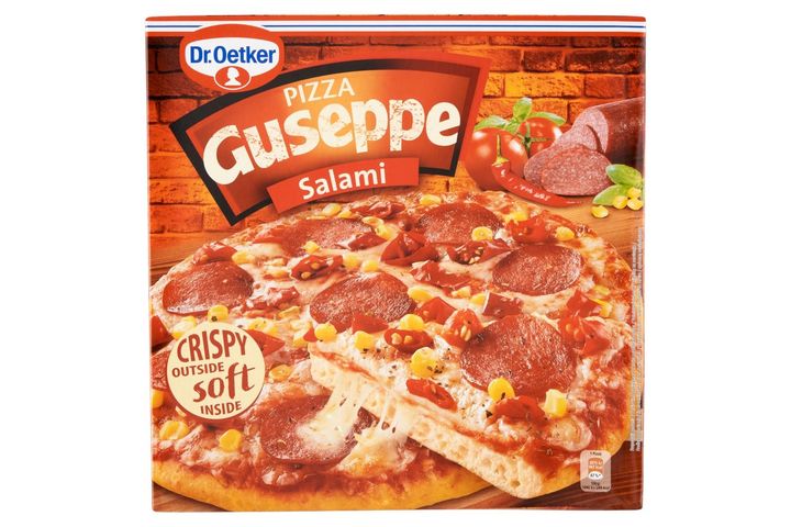 Dr. Oetker Guseppe Quick-Frozen Pizza with Salami 380 g