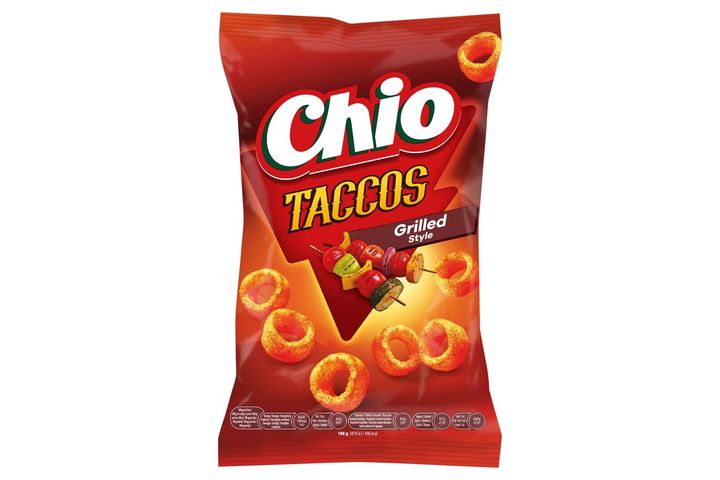 Chio Taccos grilles ízű búza-burgonyasnack 65 g