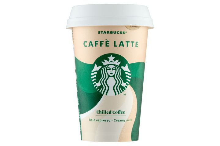 Starbucks Mléčný nápoj s kávou caffe latte | 220 ml
