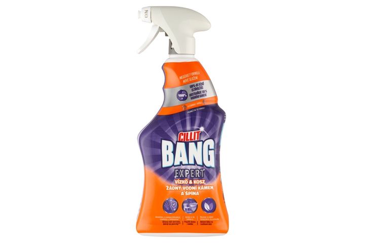 Cillit Bang Expert fürdőszobai vízkőoldó spray 750 ml