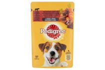 Pedigree teljes értékű nedves eledel felnőtt kutyák részére marhával és báránnyal aszpikban 100 g