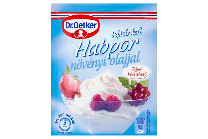 Dr. Oetker tejszínízű habpor növényi olajjal 45 g