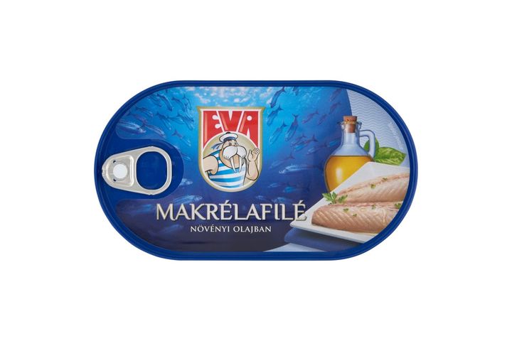 Eva makrélafilé növényi olajban 170 g