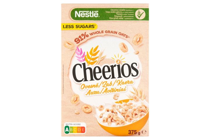Nestlé Cheerios Zab ropogós zabkarika vitaminokkal és ásványi anyagokkal 375 g