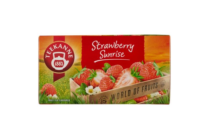 Teekanne World of Fruits Ovocný čaj jahodový | 50 g