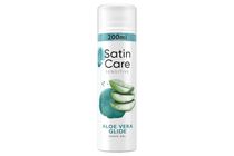 Gillette Satin Care Dámský gel na holení sensitive s aloe vera | 200 ml