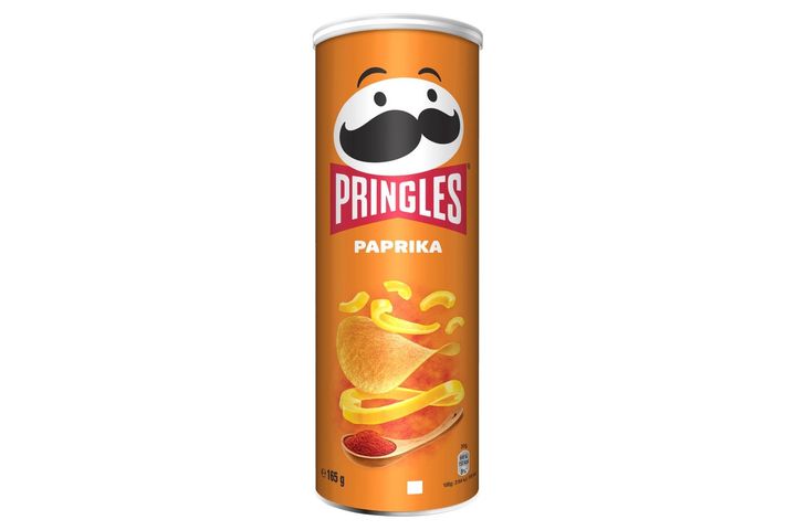 Pringles Paprika-Flavored Salty Snack 165 g