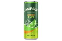 Jameson alkoholos üdítőital Jameson whiskeyből és gyömbérrel ízesített szénsavas italból 5% 0,25 l