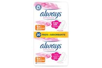 Always Ultra Sensitive Normal Plus Egészségügyi Betét (1-es Méret), 20 db