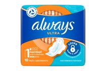 Always Ultra Normal vložky velikost 1 | 10 kusů