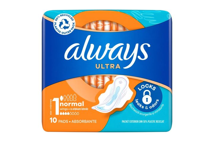 Always Ultra Normal vložky velikost 1 | 10 kusů