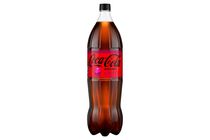 Coca-Cola Zero Cherry colaízű energiamentes szénsavas üdítőital cseresznye ízesítéssel 1,75 l