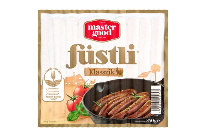 Master Good Füstli Klasszik füst ízesítésű virsli csirkehúsból 350 g