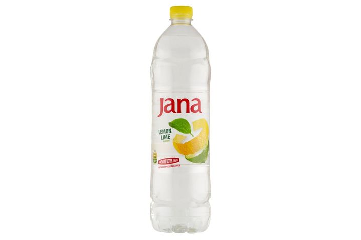 Jana citrom és zöld limetta ízű, energiaszegény, szénsavmentes üdítőital 1,5 l