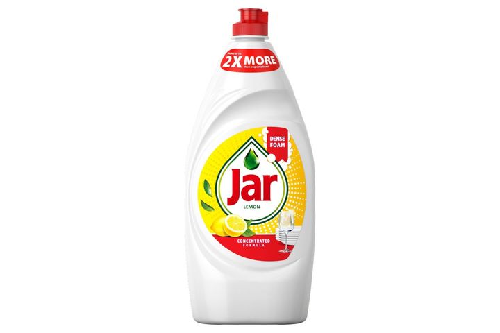 Jar Lemon Folyékony Mosogatószer. Zsíroldó Áztatás Nélkül Eltávolítja A Zsíros Szennyeződéseket900ML