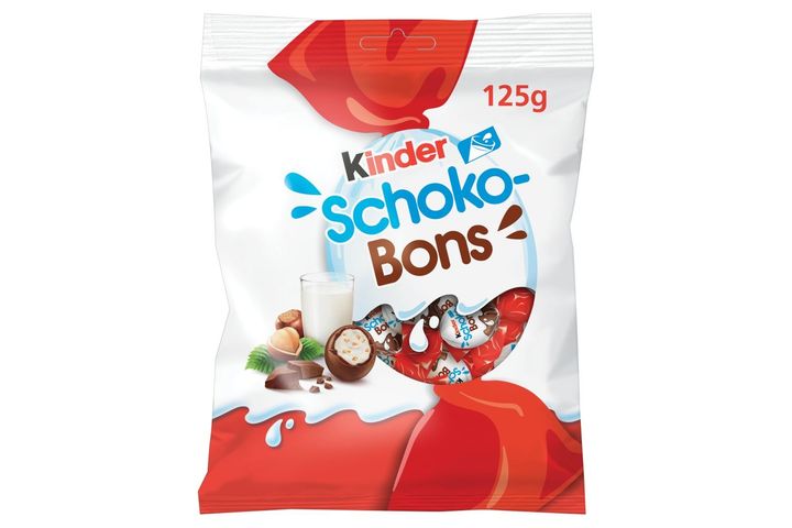 Kinder Schoko-Bons Chocolate Bonbons with Milk Filling | 125 g