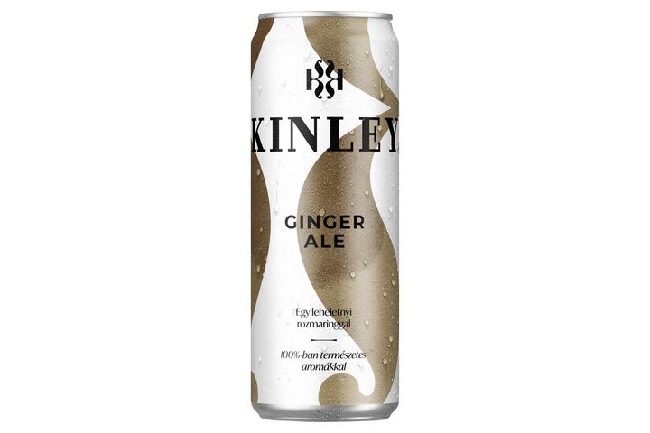 Kinley Ginger Ale szénsavas üdítőital gyömbér ízesítéssel 250 ml