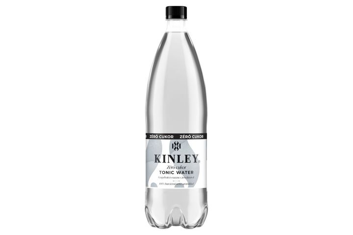 Kinley Tonic Water Zéró cukor energiamentes szénsavas üdítőital édesítőszerekkel 1,5 l