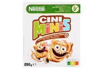Cini Minis ropogós fahéjas gabonapehely teljes kiőrlésű búzával, vitaminokkal és vassal 250 g