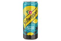 Schweppes Bitter Lemon citromízű szénsavas üdítőital cukorral és édesítőszerekkel 330 ml