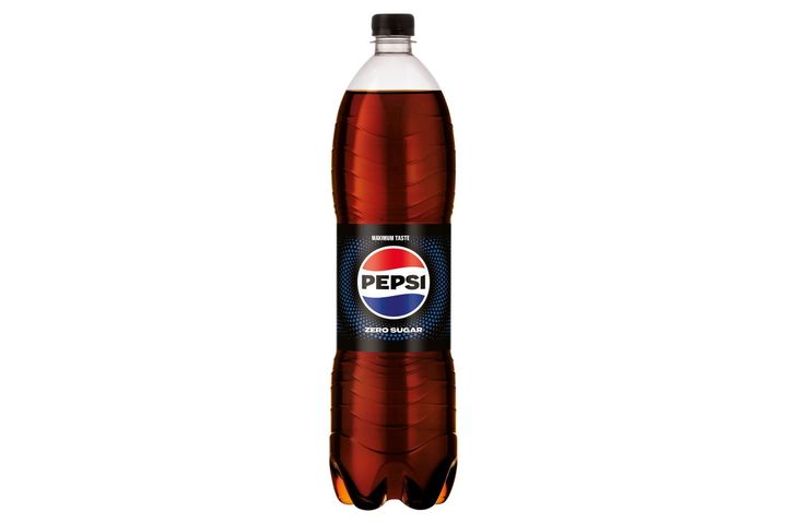 Pepsi Zero Cola Flavoured Energy-Free Carbonated Drink with Sweeteners 1,5 l