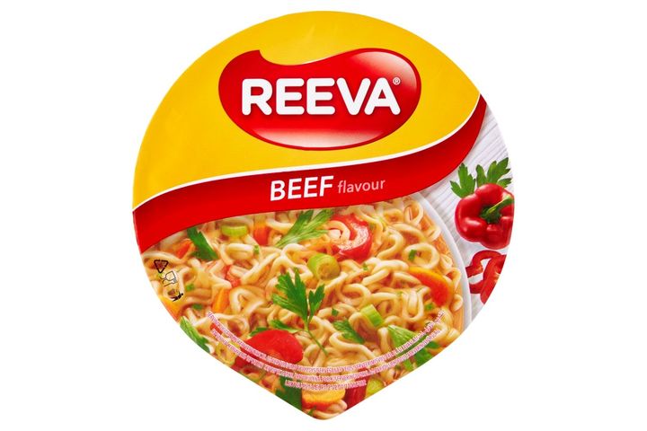 Reeva marhahús ízű instant tésztaleves szárított zöldségekkel 75 g